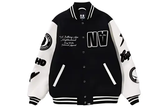 Bape X Neighborhood Varsity Jacket