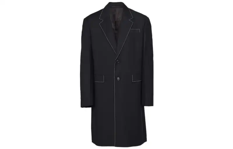 【Previous Season】single-breasted wool coat