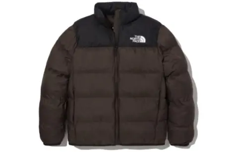 THE NORTH FACE Puffer Jacket Unisex Dark Red