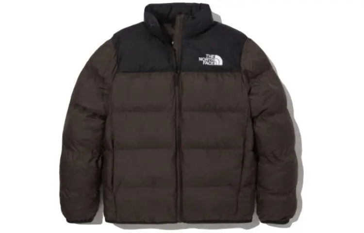 THE NORTH FACE Puffer Jacket Unisex Dark Red