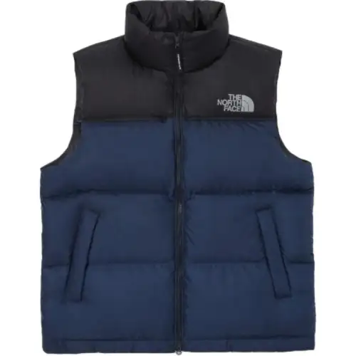 THE NORTH FACE THE NORTH FACE Apparel Collection Vests Men's Blue Stand Collar Moderate Other