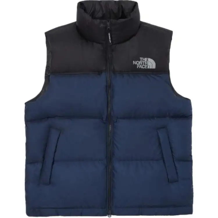 THE NORTH FACE THE NORTH FACE Apparel Collection Vests Men's Blue Stand Collar Moderate Other