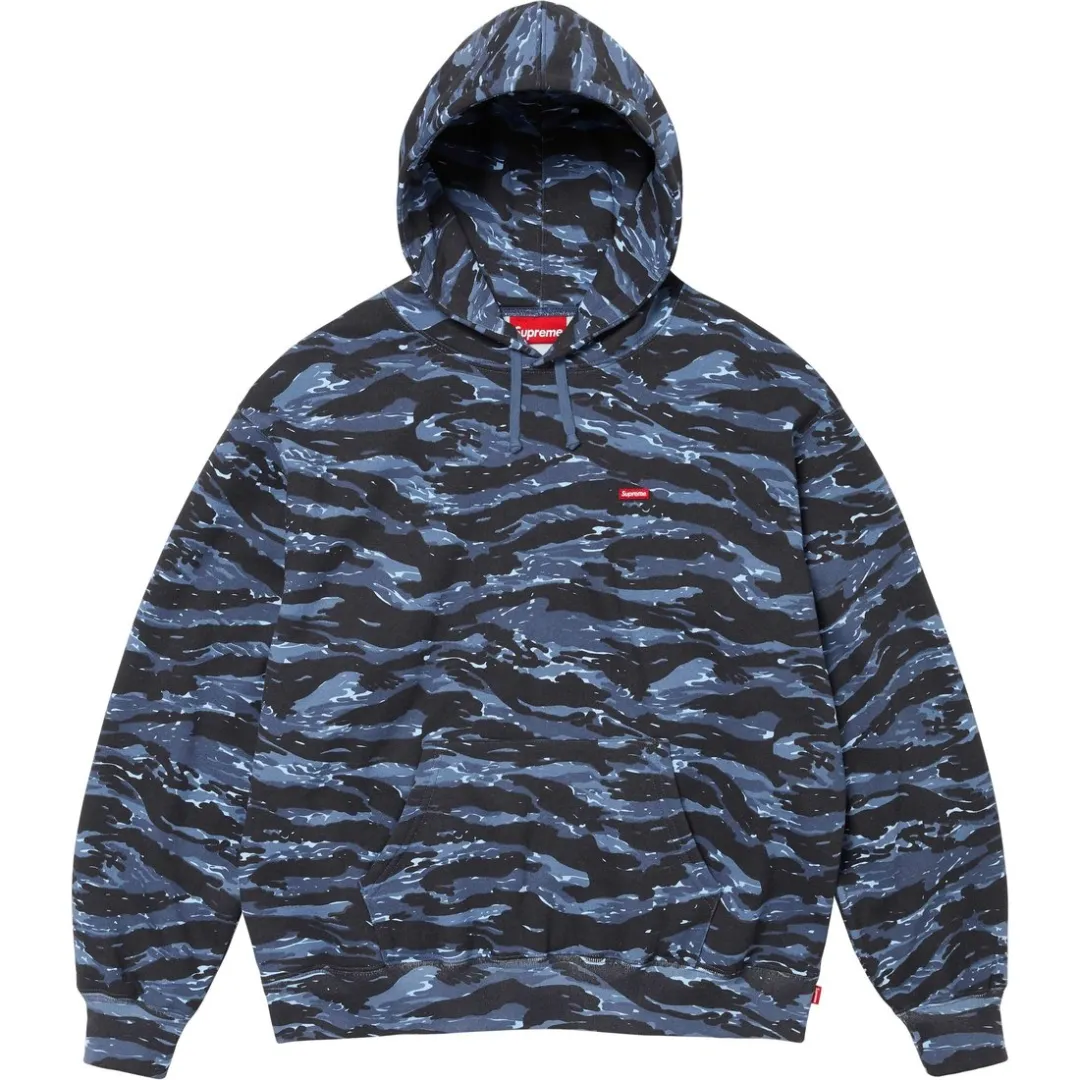 Supreme camouflage-print hoodie