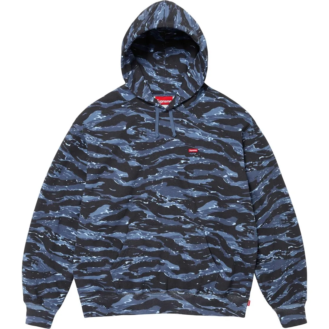 Supreme camouflage-print hoodie
