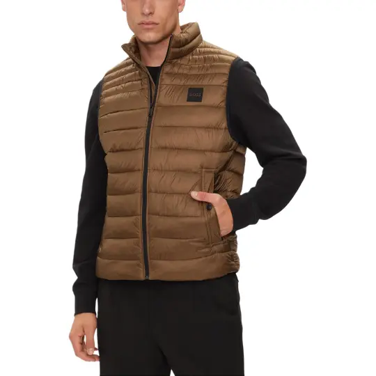 HUGO BOSS Vest Men's Dark Brown