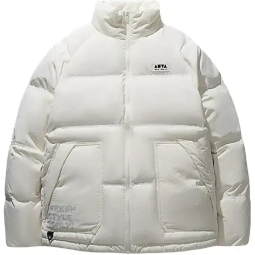 Anta Life Collection Down Jacket Unisex Ivory White