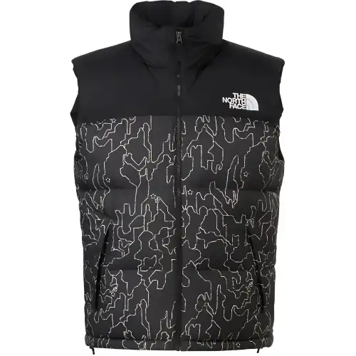 THE NORTH FACE Nuptse FW24 Vest Unisex Black Bark