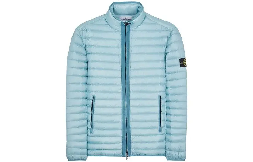 STONE ISLAND FW23 Down Jacket Unisex Light Blue