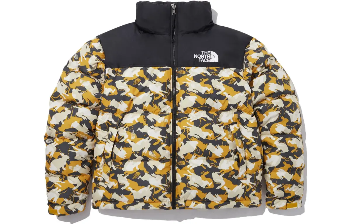 THE NORTH FACE 1996 Collection Nuptse Down Jacket Men's Yellow