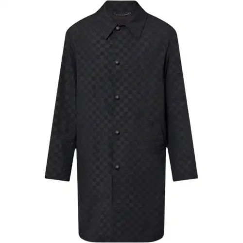 LOUIS VUITTON Light Packable Nylon Raincoat