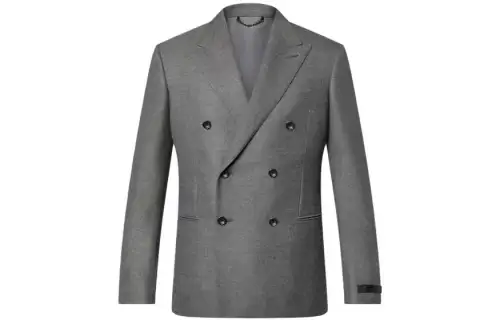 Louis Vuitton 2020s double-breasted wool suit