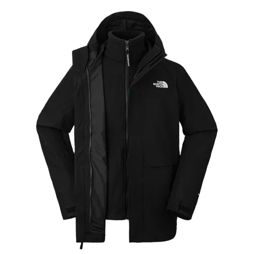 THE NORTH FACE Urban Exploration FW24 Waterproof And Windproof To Keep Warm Windbreaker Jacket Men's Cosmic Black