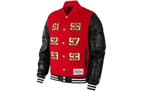 Jordan Baseball Jerseys Men's Red Baseball Collar Moderate