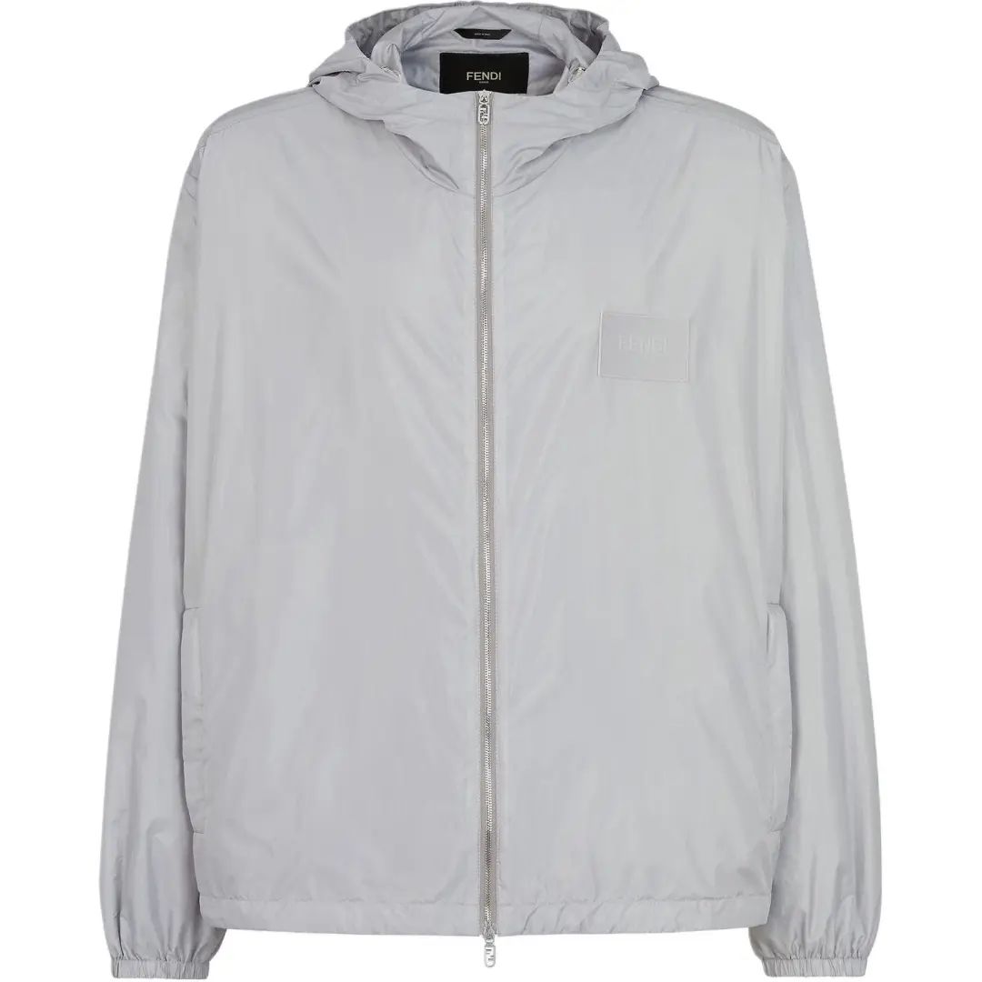 FENDI SS24 Jackets & Coats Men's Gray