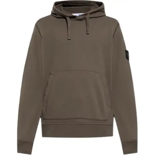STONE ISLAND Compass Patch Drawstring Hoodie