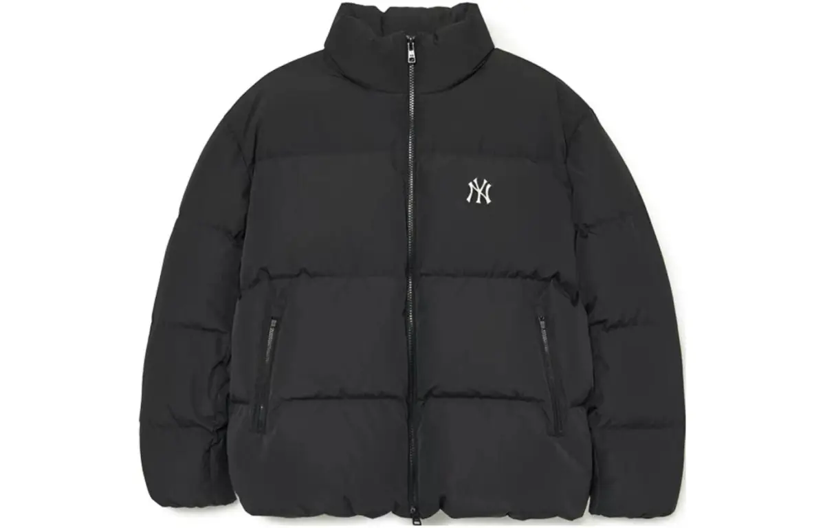 MLB FW23 Down Jacket Short Unisex Black