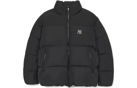 MLB FW23 Down Jacket Short Unisex Black