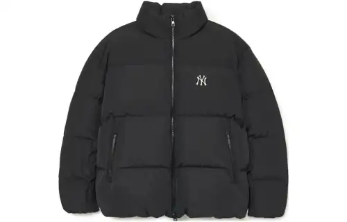 MLB FW23 Down Jacket Short Unisex Black