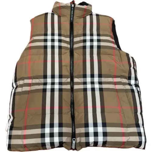 Burberry Lowick Reversible Check Down Vest