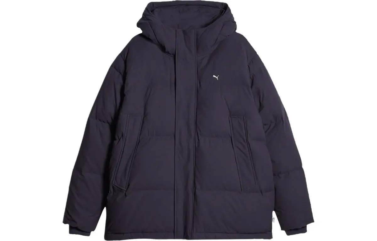 PUMA MMQ Down Jackets Unisex Marine Blue Hooded Moderate Other