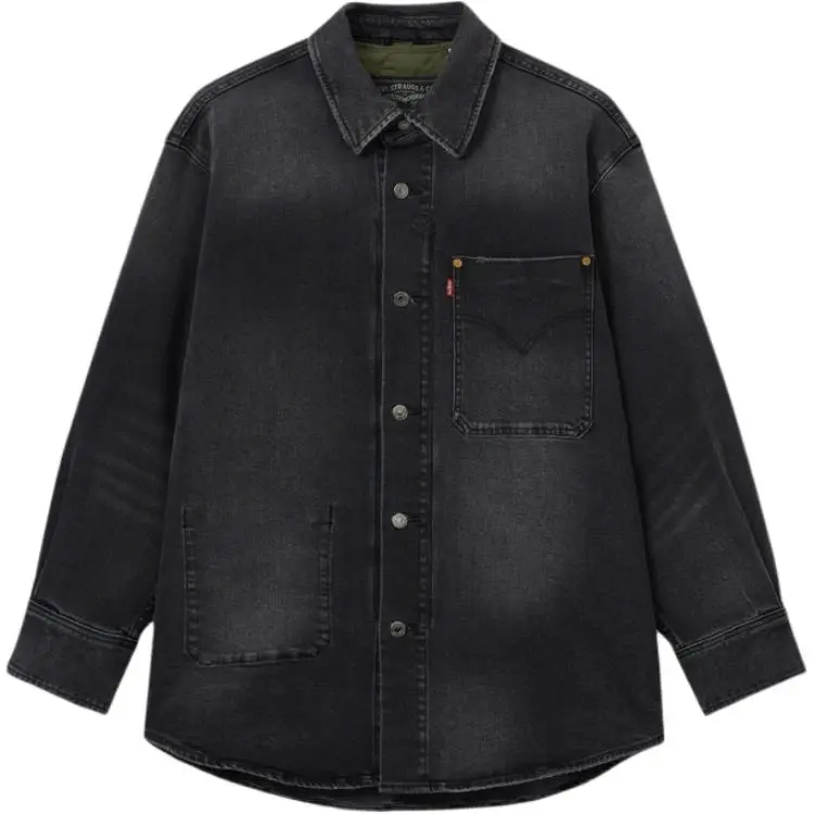Levi's Denim Jacket Men's Gray Black
