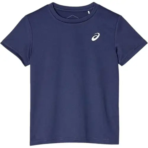 ASICS T Shirts Men's Blue Crew Neck