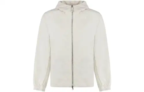 STONE ISLAND Panelled Zip Up Hooded Jacket