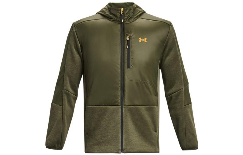 Under Armour Swacket Jackets Men's Green Hooded Moderate Other