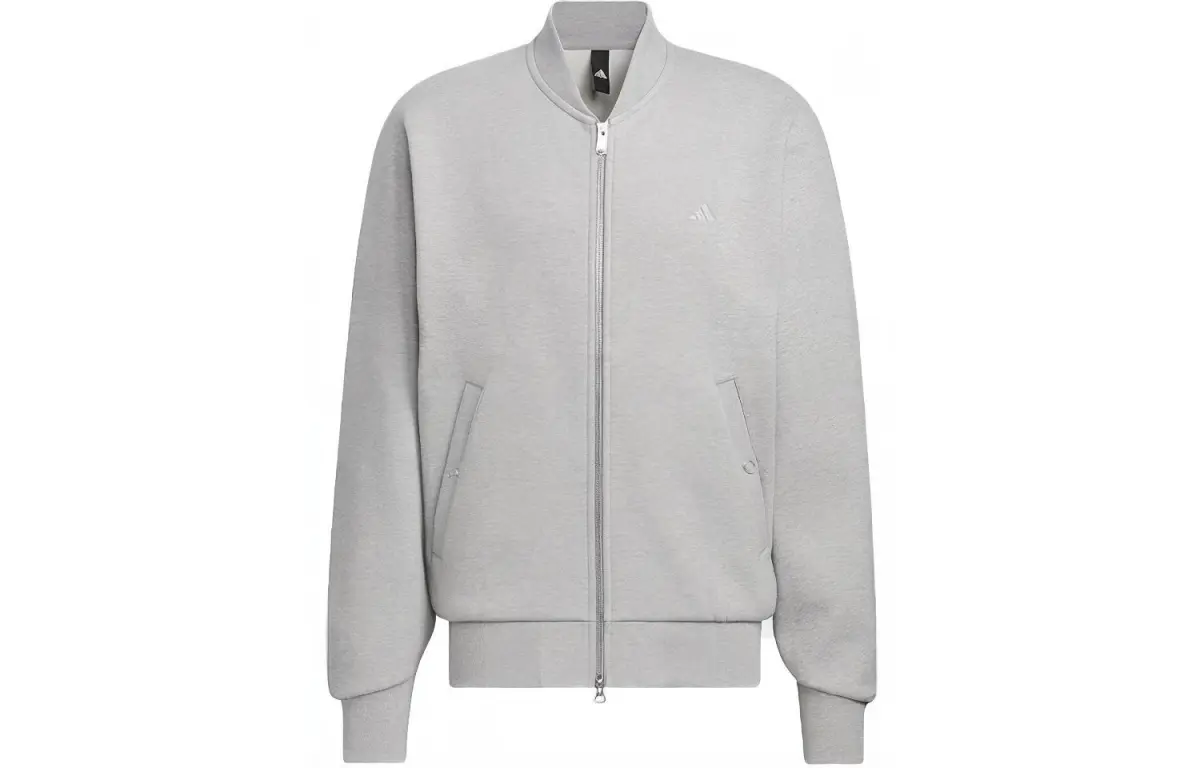 Adidas BOMBER Jackets & Coats Men's Medium Heather Gray