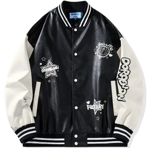 DoraemonA Fall Baseball Jacket Coat Unisex