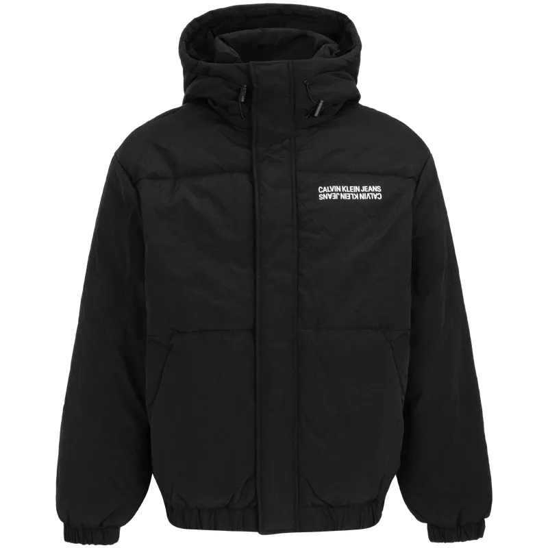CALVIN KLEIN Puffer Jacket Men's Black