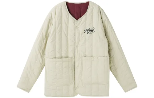 Jordan Flight Puffer Jackets Men's Crew Neck Moderate Quilted Padded Jacket