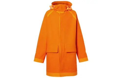 Burberry Coats Men's Orange Hooded Moderate