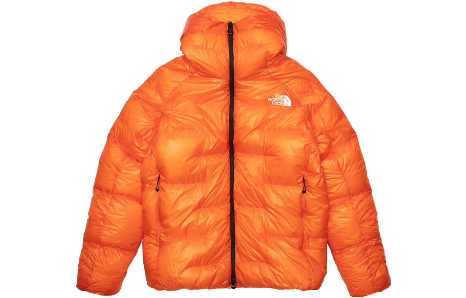 Мужской пуховик The North Face Summit (оранжевый)