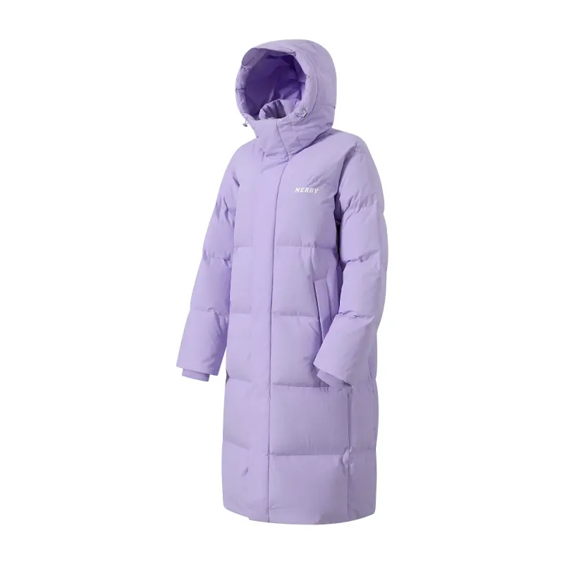 Nerdy Down Jacket Unisex Light Purple