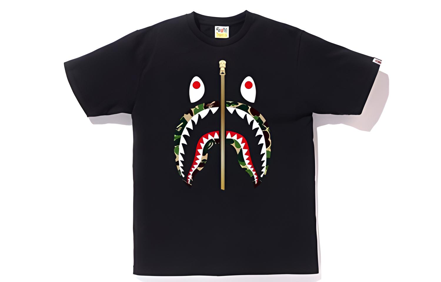 Мужская футболка A BATHING APE (черная)