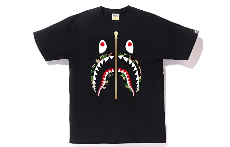 A BATHING APE T Shirt Men's Black