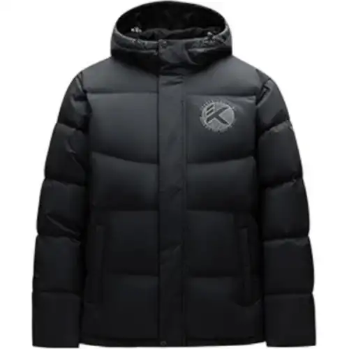 Anta Basketball Collection Down Jacket Men's Basic Black