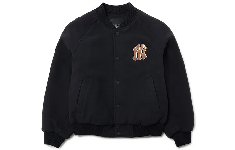 MLB Baseball Jacket Unisex Black