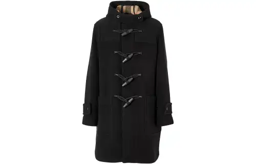 Burberry Check lined Duffle Coat