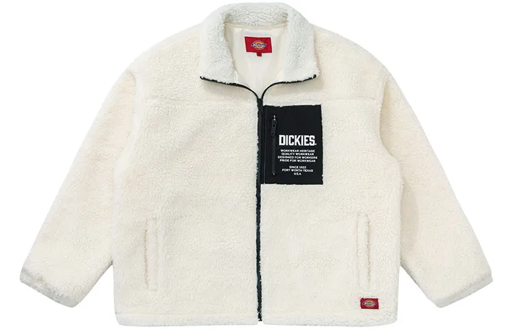 Dickies Velvet feel Coat Unisex Ivory