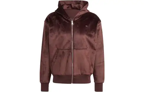 Adidas Originals Essential Jackets Men's Contour Brown Hooded Moderate Other