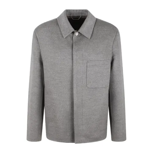 DIOR Jackets & Coats Men's Gray