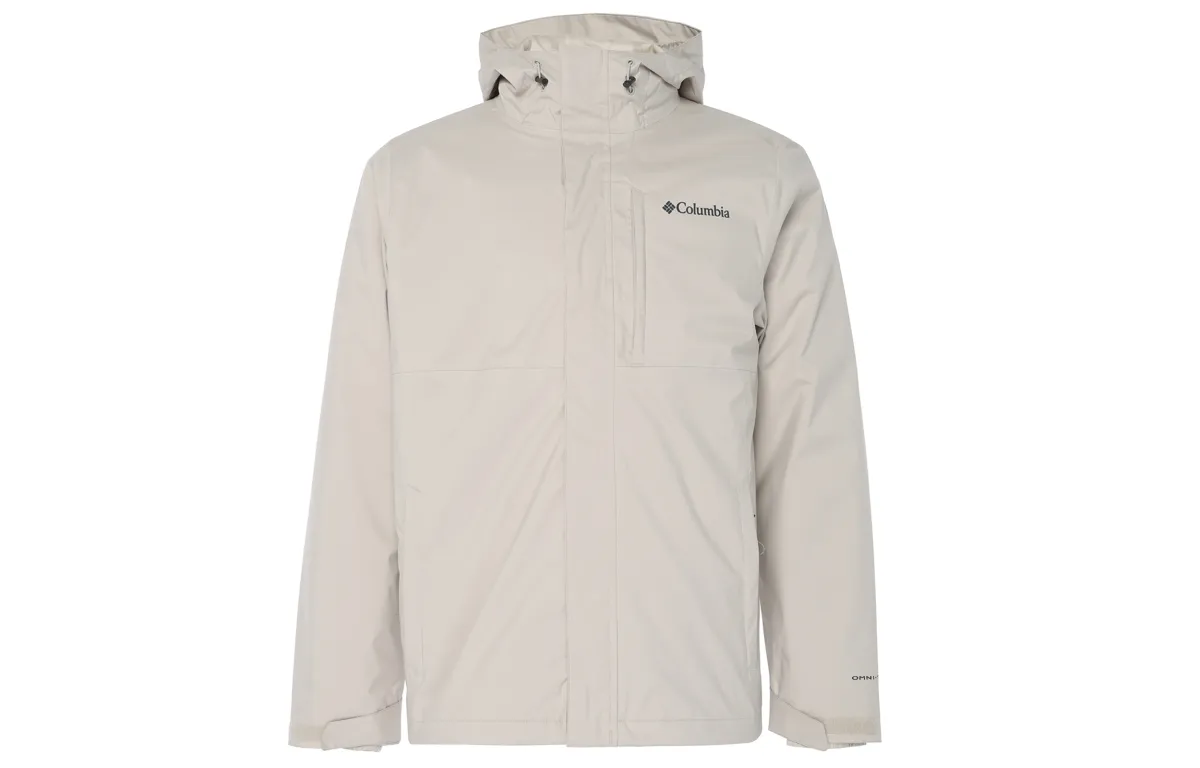 Columbia Windbreaker Jacket Men's Ecru