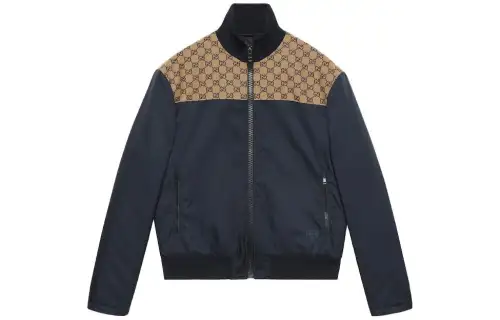 GUCCI Gg Canvas Zip up Jacket