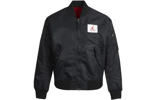 Jordan Air Baseball Jacket Men's Black