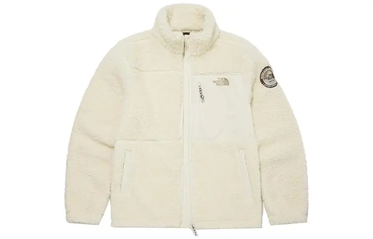 THE NORTH FACE Velvet feel Coat Unisex Milk White