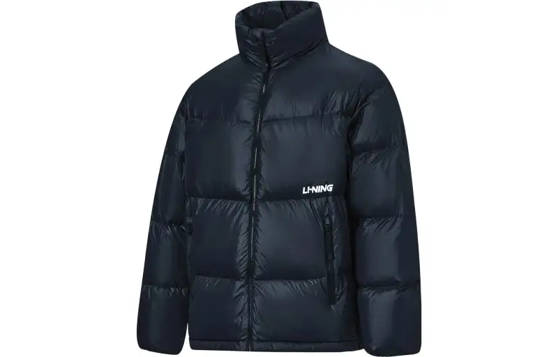 Li Ning Hot Pots Down Collection FW23 Down Jacket Unisex Black