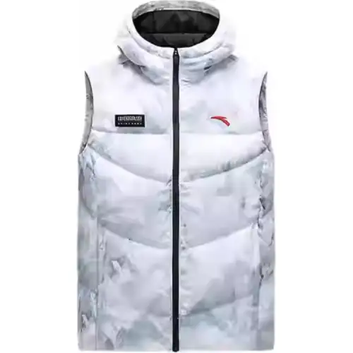 Anta Variety Training Collection Vest Men's Pure White/All Over Print
