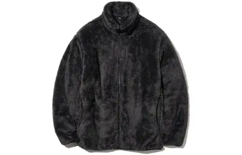 UNIQLO Velvet feel Coat Unisex Dark Gray